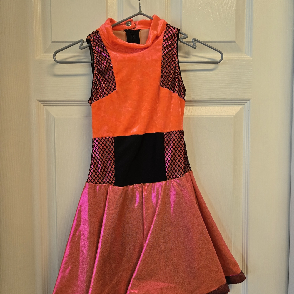 Tenth House Neon Coral Dance Costume